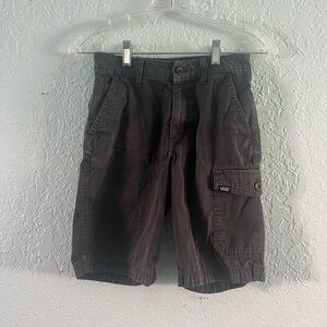 Vans Kids Charcoal Cargo Shorts